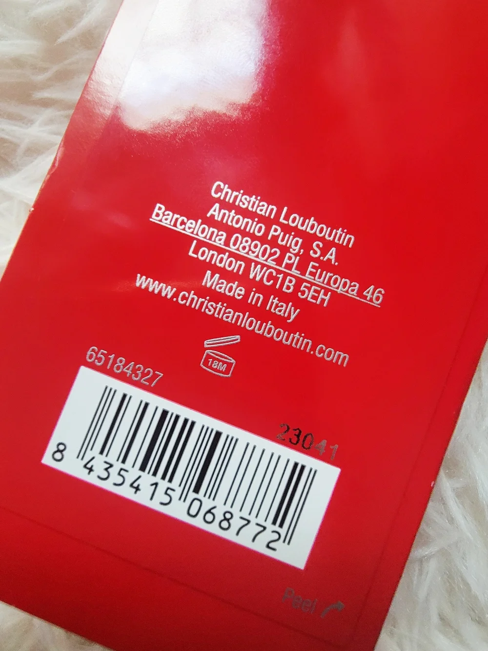 Christian Louboutin nib authentic